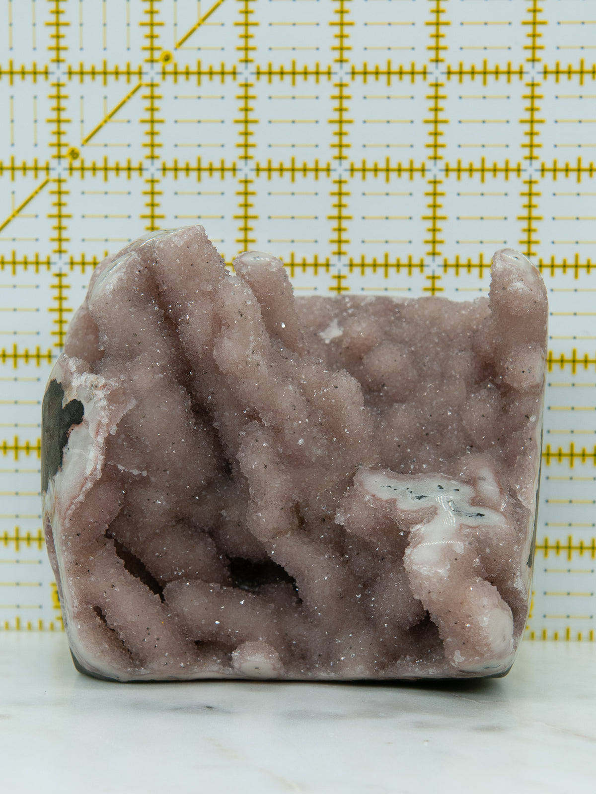 Pink Rainbow Amethyst Stalactite Freeform