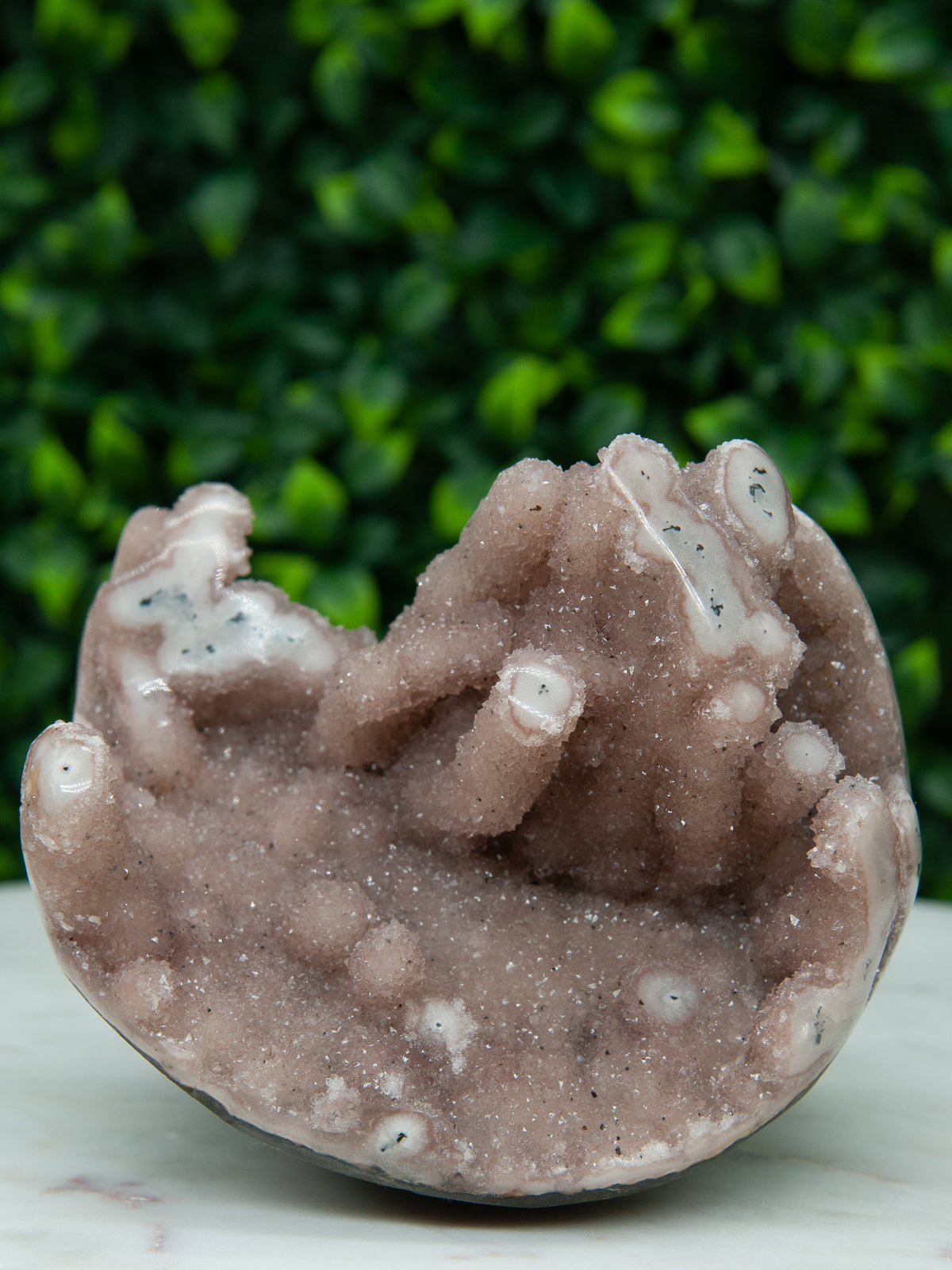 Pink Rainbow Amethyst Stalactite Freeform