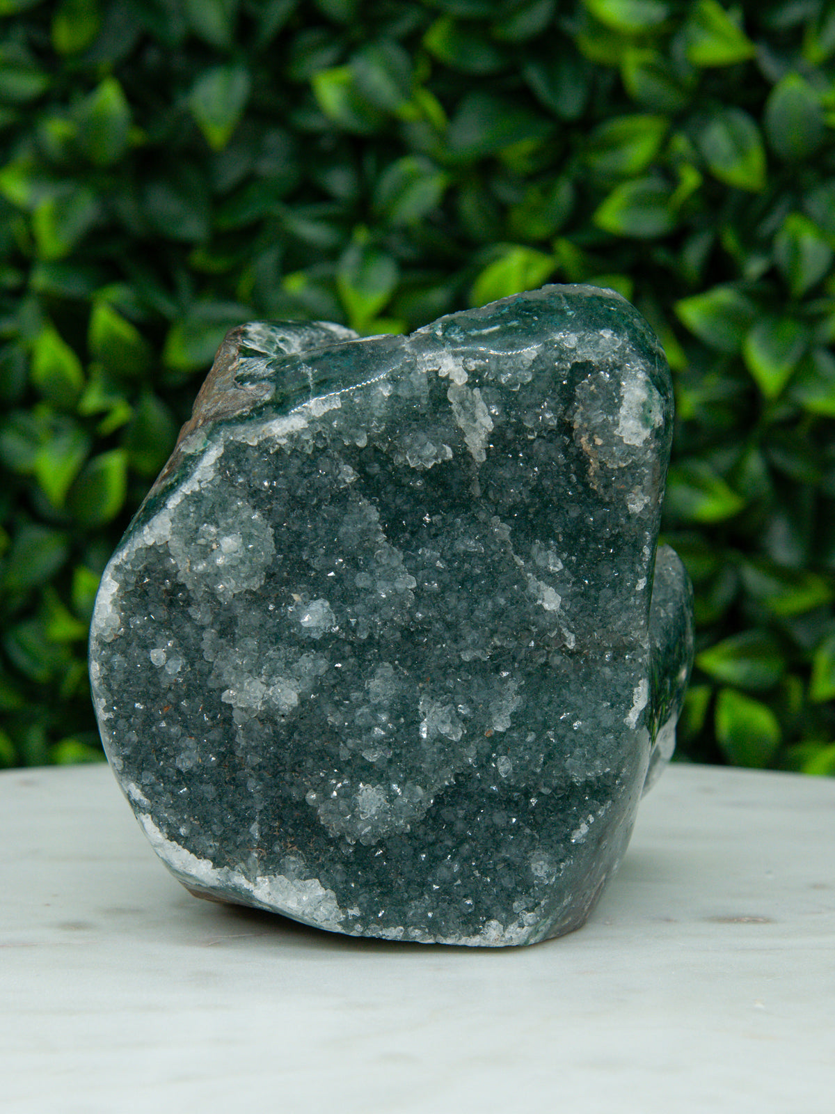 Green Rainbow Amethyst Stalactite Freeform