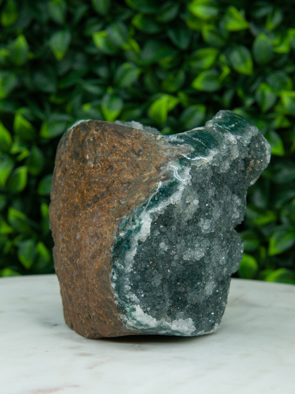 Green Rainbow Amethyst Stalactite Freeform